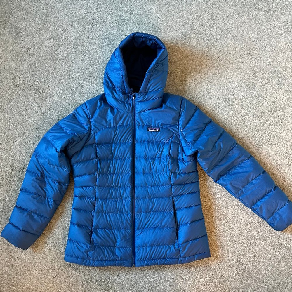 Patagonia puffer jacket womens size Large
